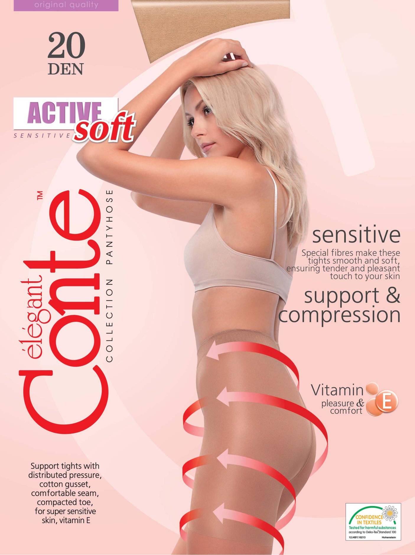 Купить Колготки женские Active Soft 20 bronzo