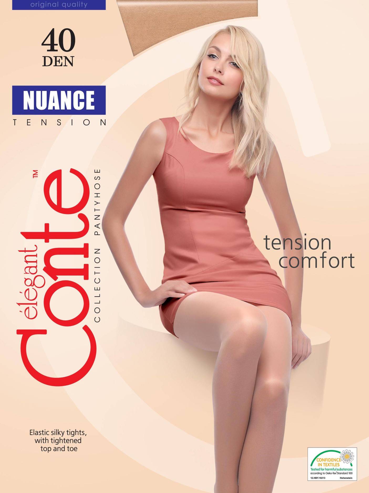 Купить Колготки  женские Conte Nuance 40 bronzo