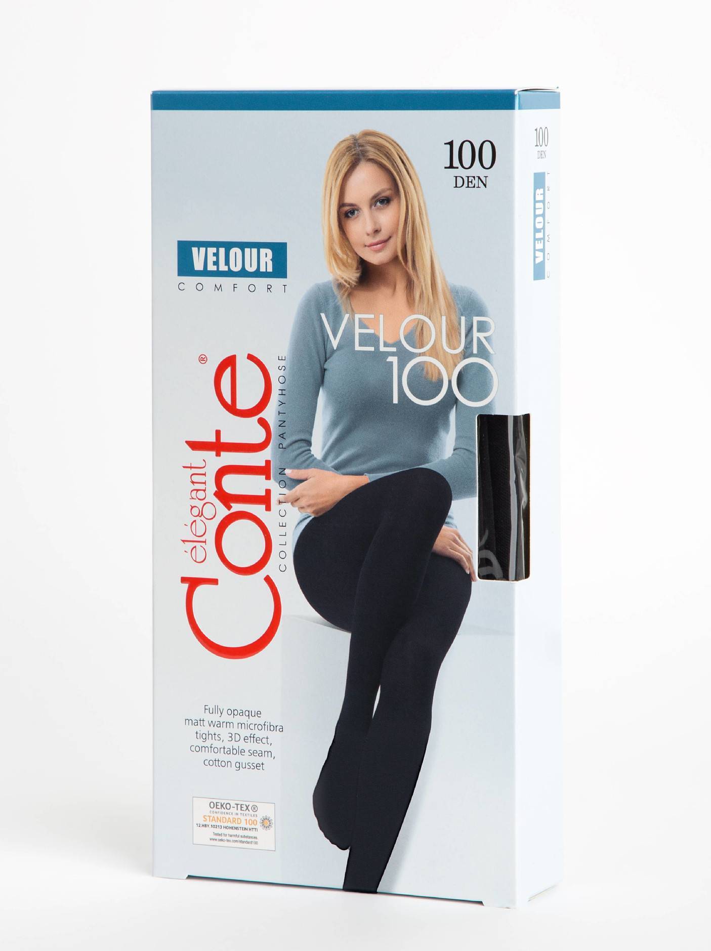 Купить Колготки женские Conte Velour 100 nero