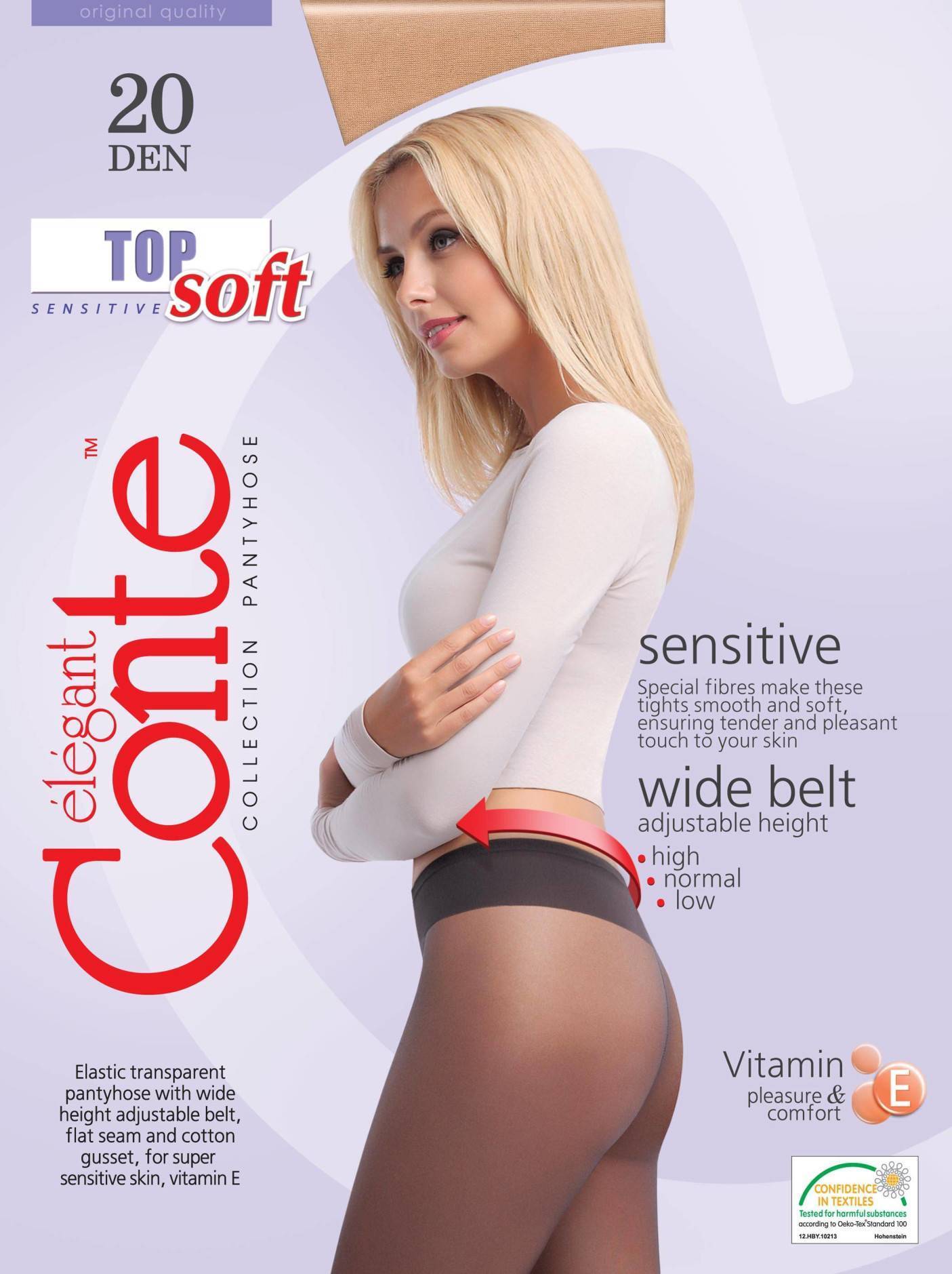 Купить Колготки женские Conte Top Soft 20 nero